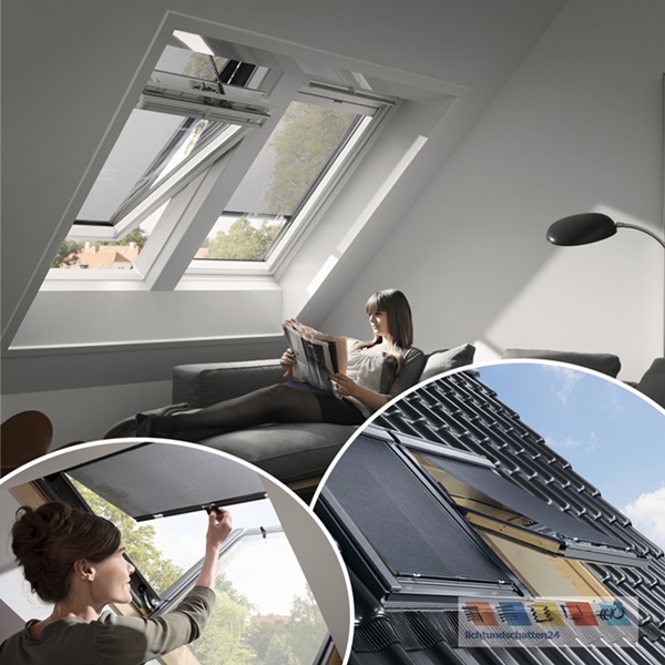 VELUX Hitzeschutz Markise manuell MHL Funktion